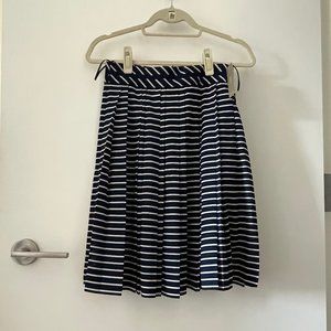 NWT Petite A-Line Pleated Skirt